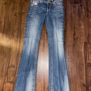 Miss Me Dark Blue Boot Cut Jeans